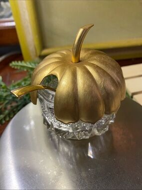 Vintage Avon Glass Bath Salts Container